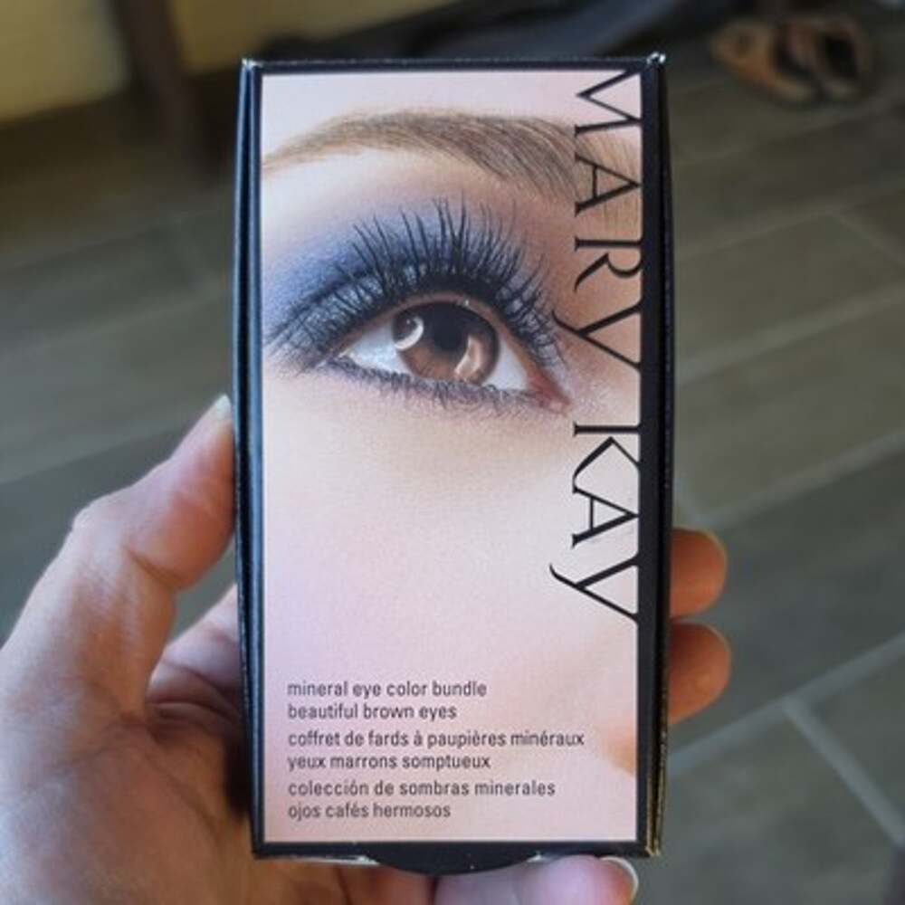Mary Kay Mineral Eye Color Bundle Beautiful Brown Eyes 3 Shades NIB 043861